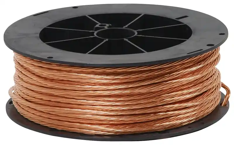 315 Ft. 6 Awg Stranded Bare Copper Ground Electrical Wire