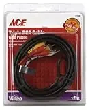 12ft Economy Rca Audio/video Cable For High-quality Sound And Picture