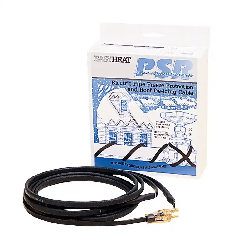Psr 50 Ft Self Regulating Heating Cable For Roof, Gutter, And Water Pipe