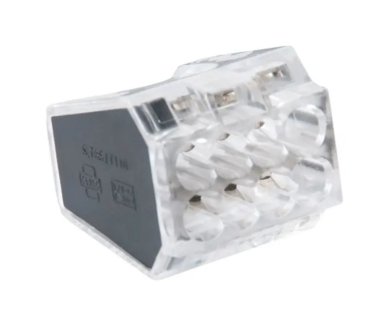 Gardner Bender PushGard 22-12 Ga. Copper Wire Wire Connector Black 50 Pk