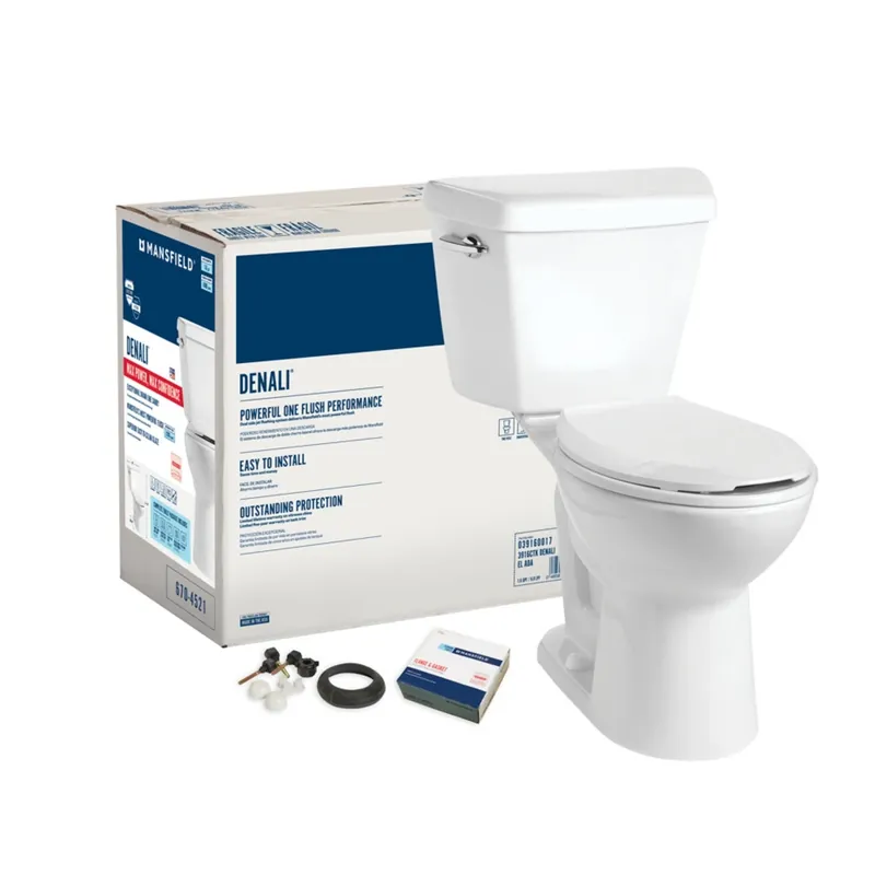 Denali Ada Compliant 1.28 Gallon White Elongated Complete Toilet Model 2916ctk
