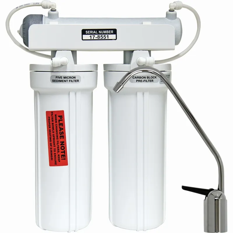 Under Sink Uv Water Filtration System - Model Wp500320 - 3-stage Filtration