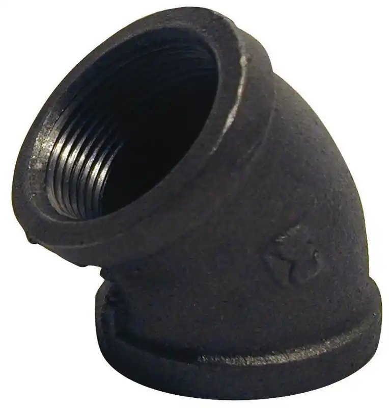 BK Products 1/4 In. FPT X 1/4 In. Dia. FPT Black Malleable Iron Elbow