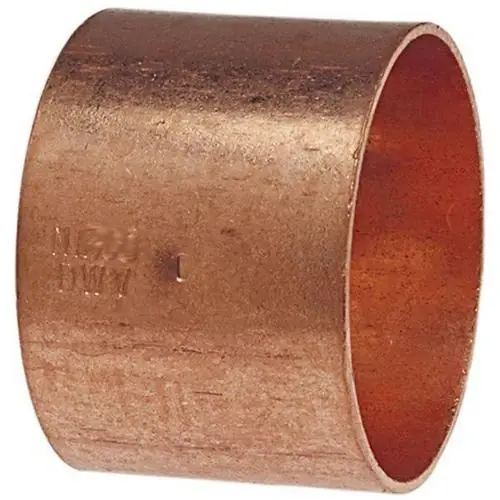 NIBCO 1-1/4 In. Sweat X 1-1/4 In. D Sweat Copper Coupling 1 Pk