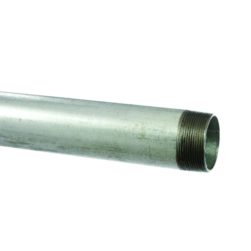 1-1/2 In. X 10 Ft. Carbon Steel Threaded Galvanized Pipe