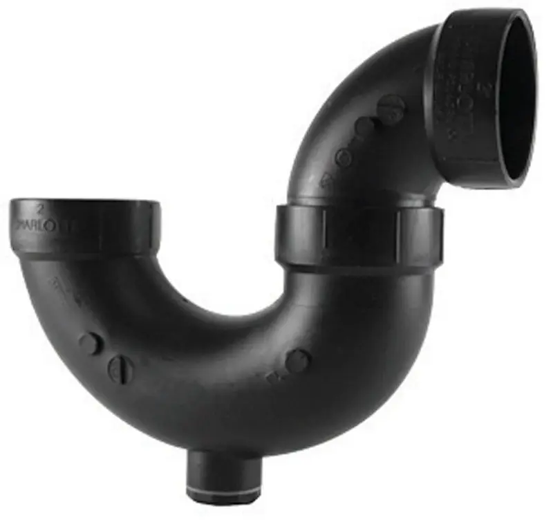 ABS/DWV P-Trap With Clean Out, 1.5 In.