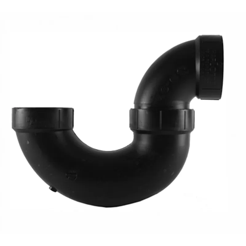 ABS/DWV P-Trap Less Clean Out, 1-1/2-In.