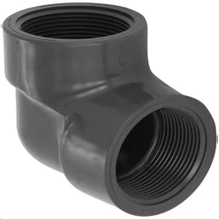 808 Series Pvc Pipe Fitting 90 Degree Elbow Schedule 80 1-1/2" Npt Female