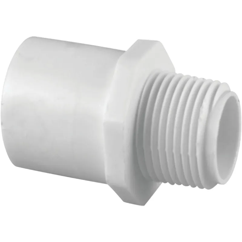 Charlotte Pipe Schedule 40 3/4 In. FPT X 3/4 In. D MPT PVC Riser Extension 1 Pk