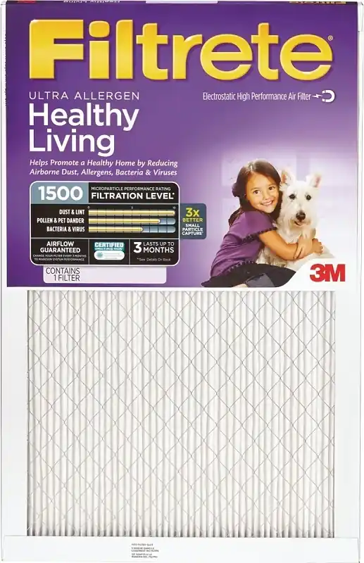 Filtrete 14 In. W X 20 In. H X 1 In. 1500 MPR Pleated Air Filter 1 Pk