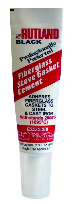 2.3 Oz Fiberglass Stove Gasket Cement - Model 77e For Indoor Use
