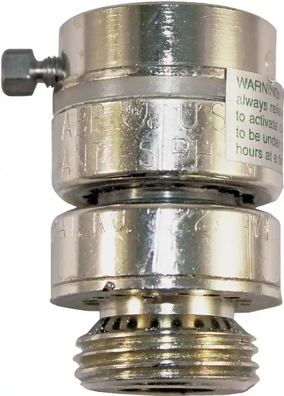 Self-Draining Vacuum Breaker Replacement, Chrome