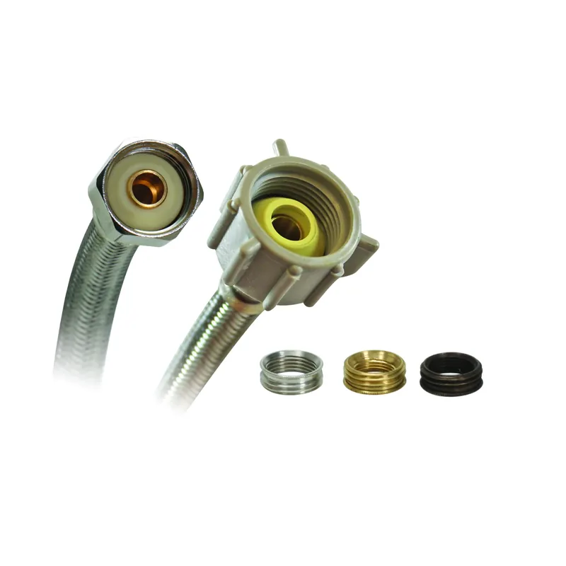Universal 3/8 In., 7/16 In., 1/2 In. Mc X 7/8 In. Fbc X 20 In. Toilet Connector