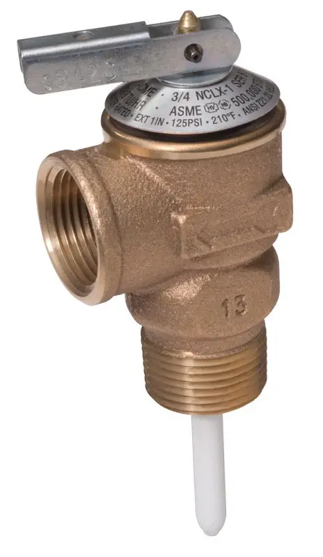 1/2" Temperature And Pressure Relief Valve Model 16481a-0125