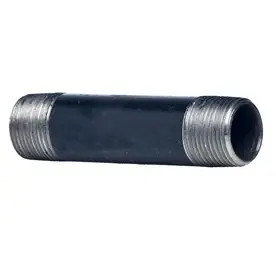 Proline 2-in Diameter Black Steel Nipple Fitting - Model 20914