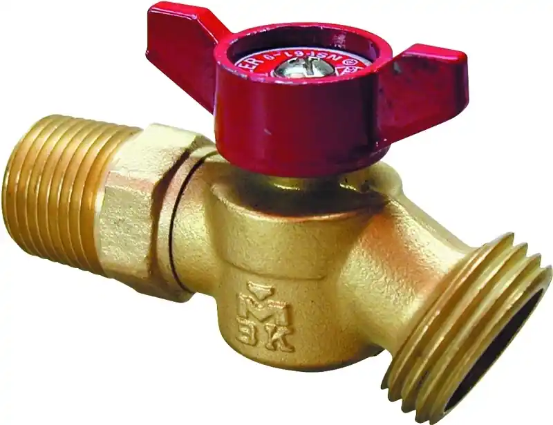 Hose Bibb, No-Kink, 3/4 In. MIP