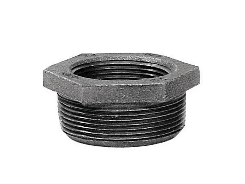 BK Products 1 In. MPT X 1/4 In. Dia. FPT Galvanized Malleable Iron Hex Bushing