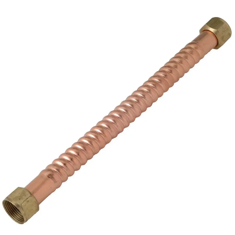 3/4 In. Fip X 3/4 In. D Fip 12 In. Copper Water Heater Supply Line