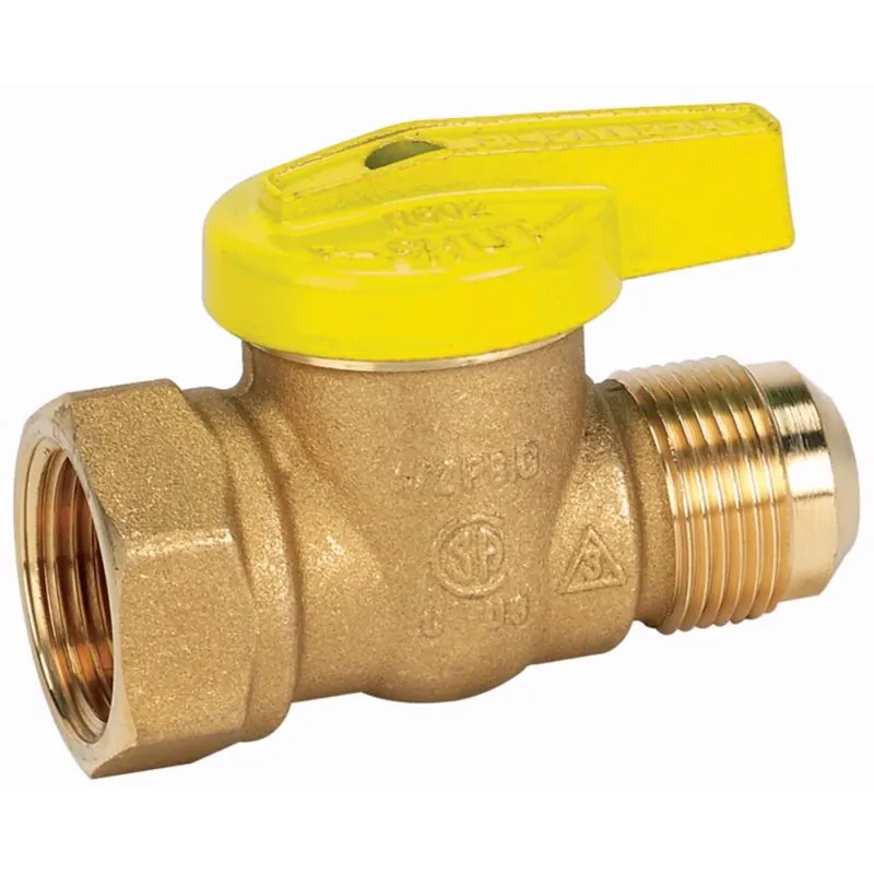 1/2 In. Brass Fpt Gas Ball Valve For Natural Gas And Lp Gas Applications