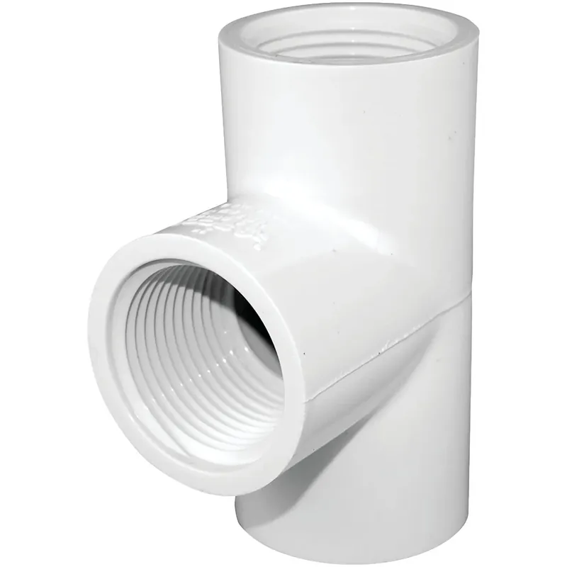Charlotte Pipe Schedule 40 1 In. FPT X 1 In. D FPT PVC Threaded Tee 1 Pk