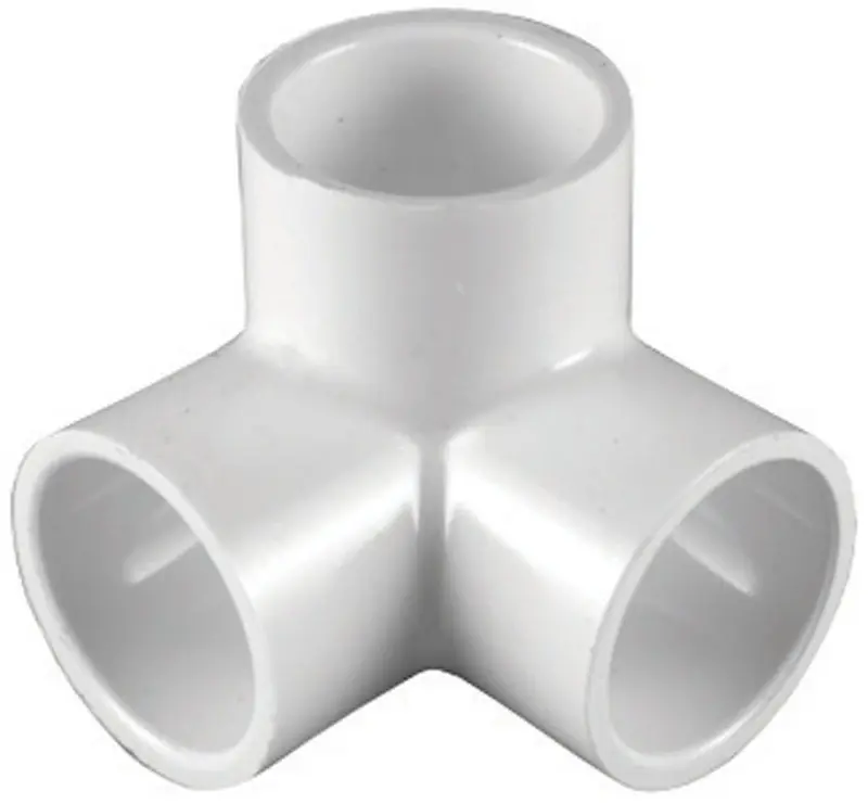 Charlotte Pipe Schedule 40 1 In. Slip X 1 In. D Slip PVC Side Outlet Elbow 1 Pk