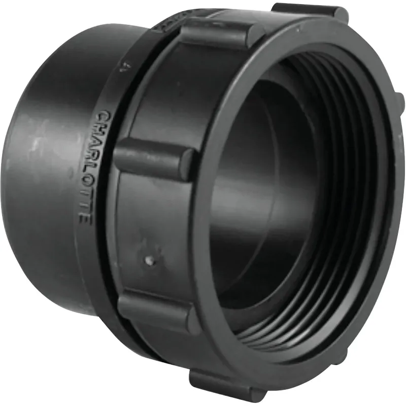 Charlotte Pipe 1-1/2 In. Spigot X 1-1/2 In. D FPT ABS Plug