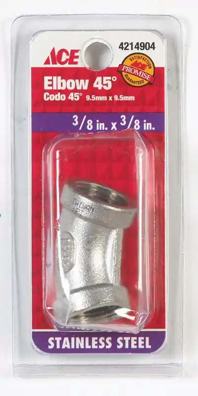 3/8 In. Fpt X 3/8 In. Fpt Stainless Steel 45 Degree Elbow