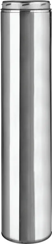 Sure-Temp Double Wall Insulated Chimney Pipe, Stainless Steel, 8 X 36 In.