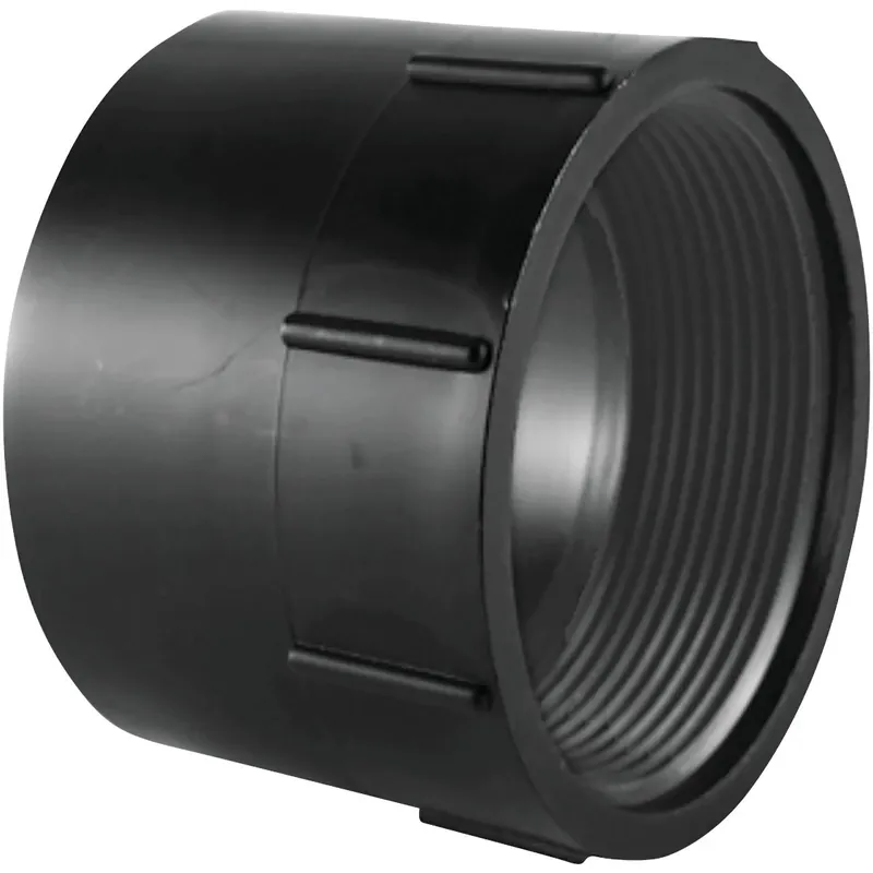 ABS/DWV Pipe Adapter, Hub X FPT, 1-1/2 In.