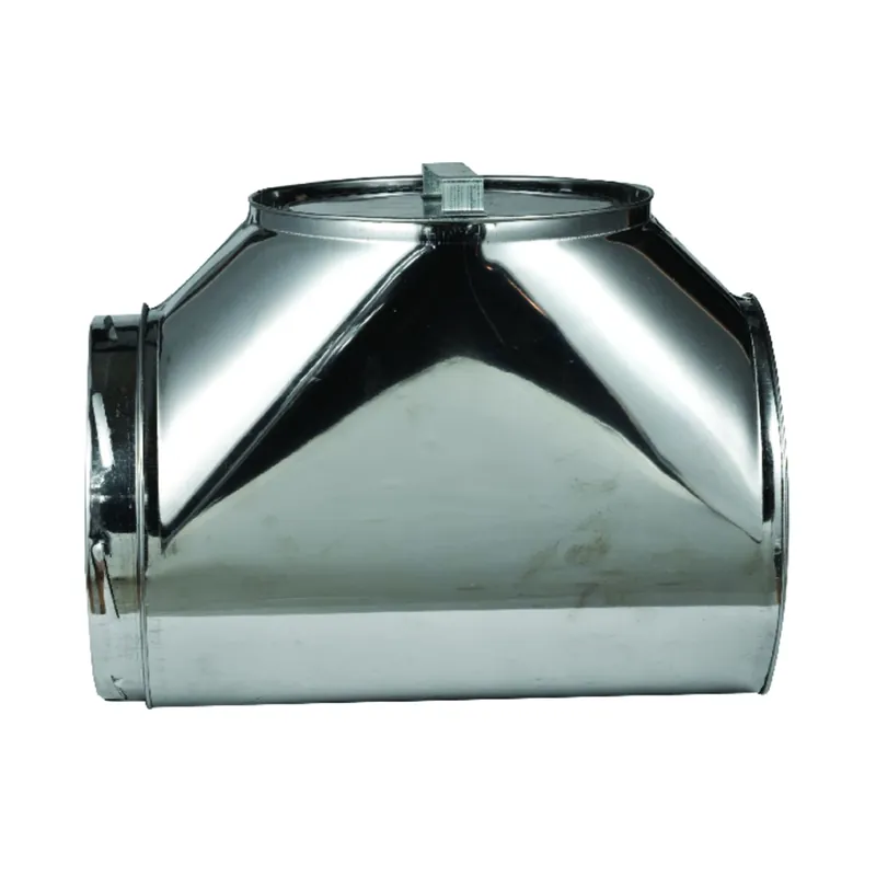 Sure-Temp 8-Inch Insulated Tee With Insulated Cap
