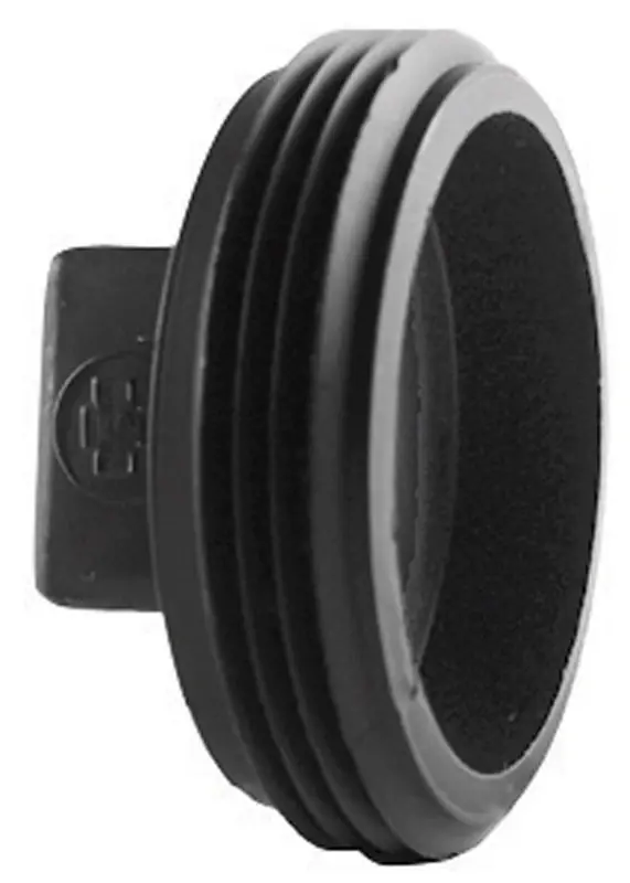 ABS/DWV Plug, 2 In. MPT