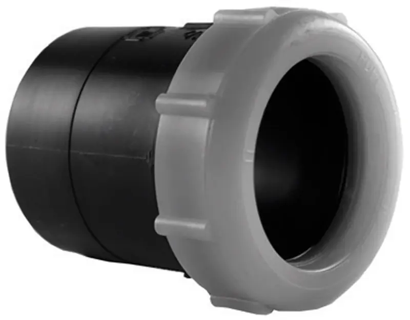 Charlotte Pipe 1-1/2 In. Spigot X 1-1/2 In. D Spigot ABS Adapter