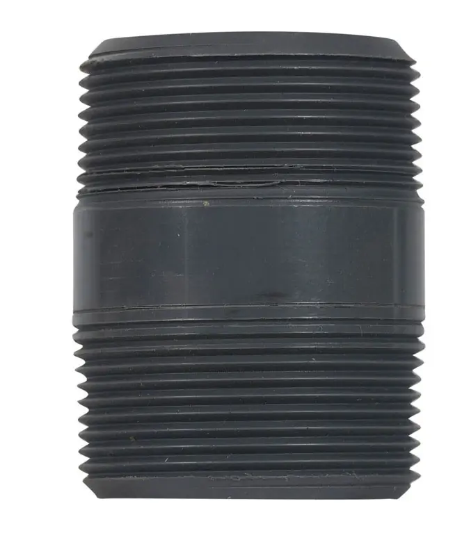 B&K ProLine Schedule 80 1-1/2 In. MIP X 1-1/2 In. D MIP PVC 2-1/2 In. Nipple 1 Pk