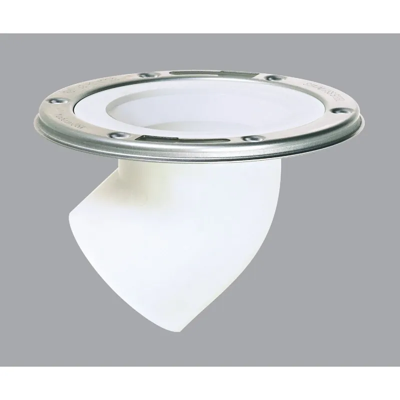 3 Inch Spigot Schedule 40 Dwv 45 Degree Offset Pvc Closet Flange