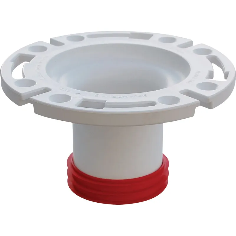 PVC Pipe Push Tite Closet Flange, Gasketed, 3 In.