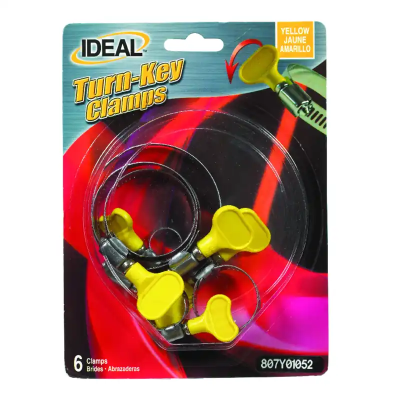Ideal Tridon 1/4 In. 2-3/4 In. Hose Clamp Stainless Steel Turn Key