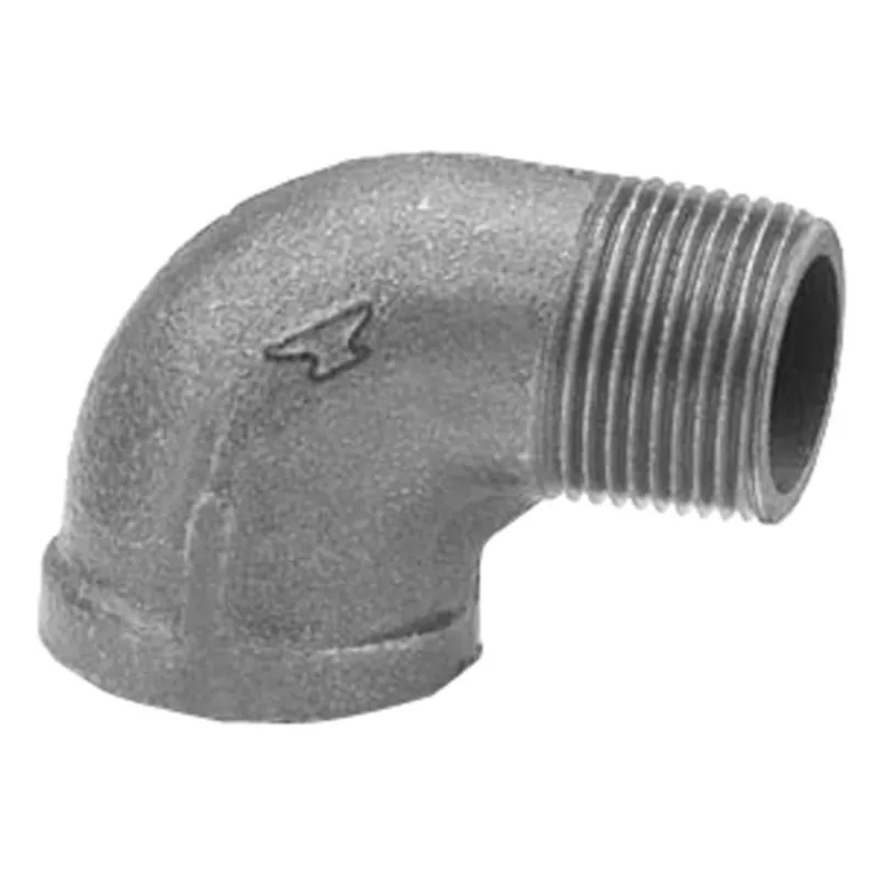90-Degree Black Pipe Street Elbow, 3/4 In.