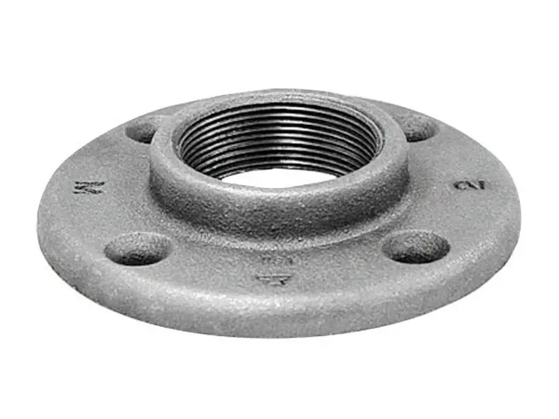 Galvanized Floor Flange, 1/4 In.