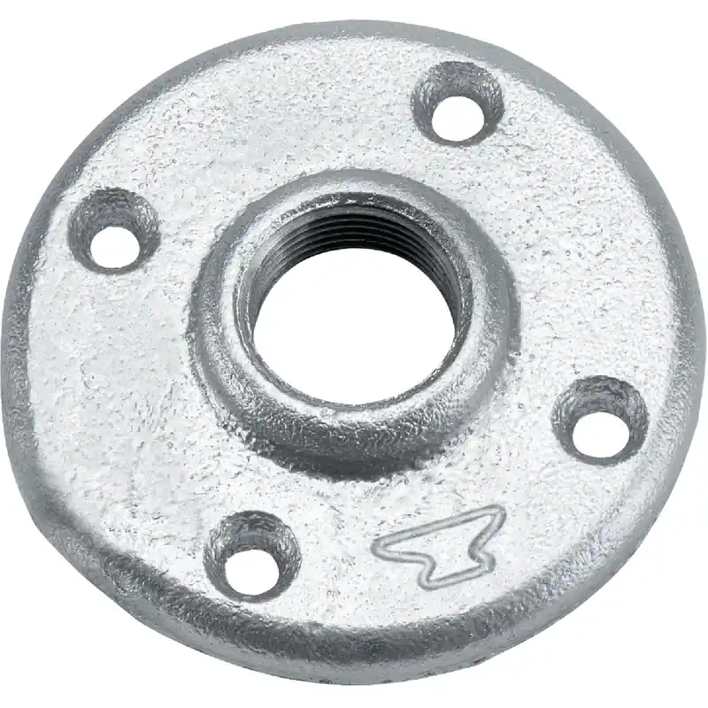 Galvanized Floor Flange, 1 In.