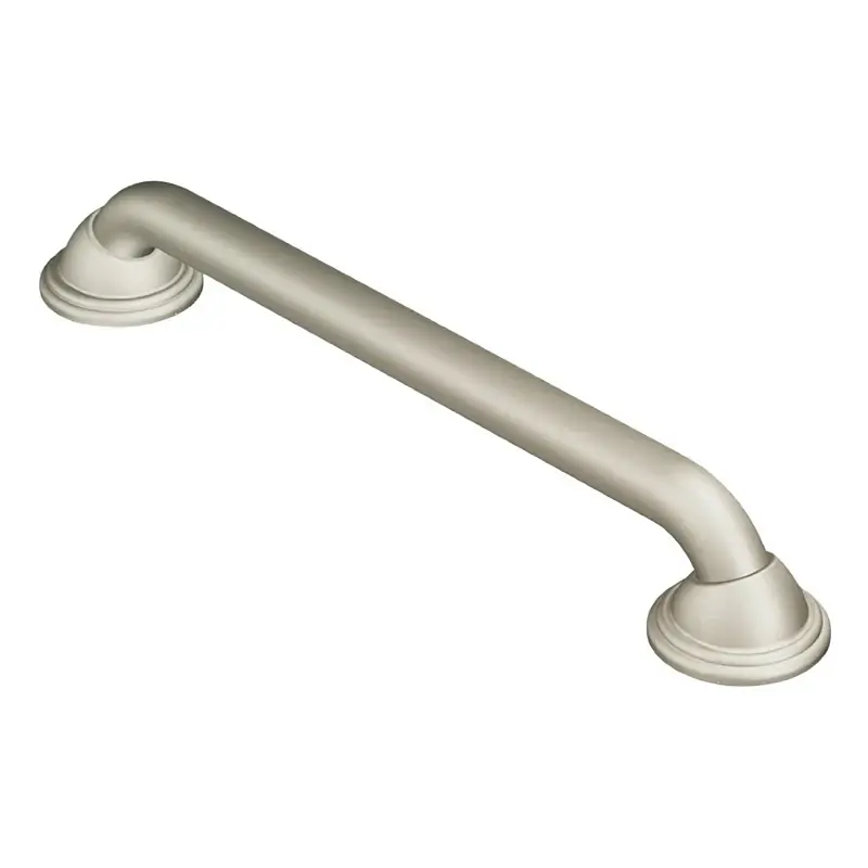 16 In. Concealed Screw Designer Grab Bar, Brushed Nickel, 500 Lb Capacity
