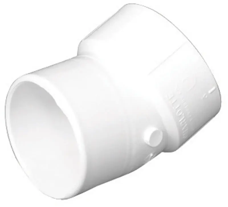 Charlotte Pipe 1-1/2 In. Hub X 1-1/2 In. D Spigot PVC Elbow 1 Pk