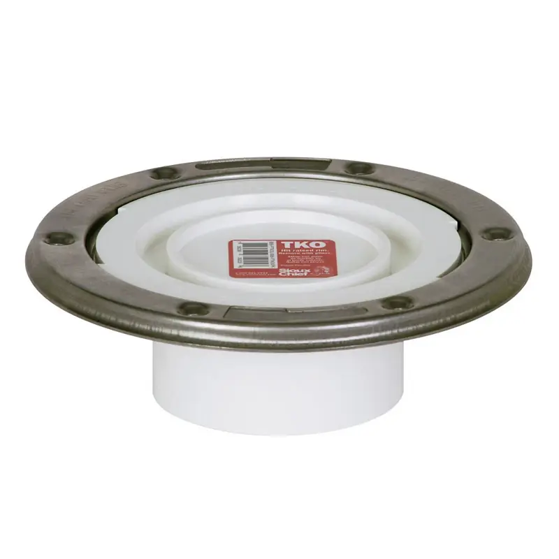 Tko Pvc Closet Flange 3 Inch Schedule 30 Model 886-ptm30