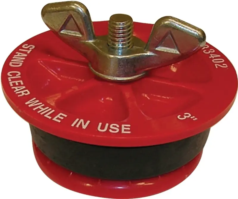 Gripper 3 Inch Plastic Mechanical Test Plug - Model 33402
