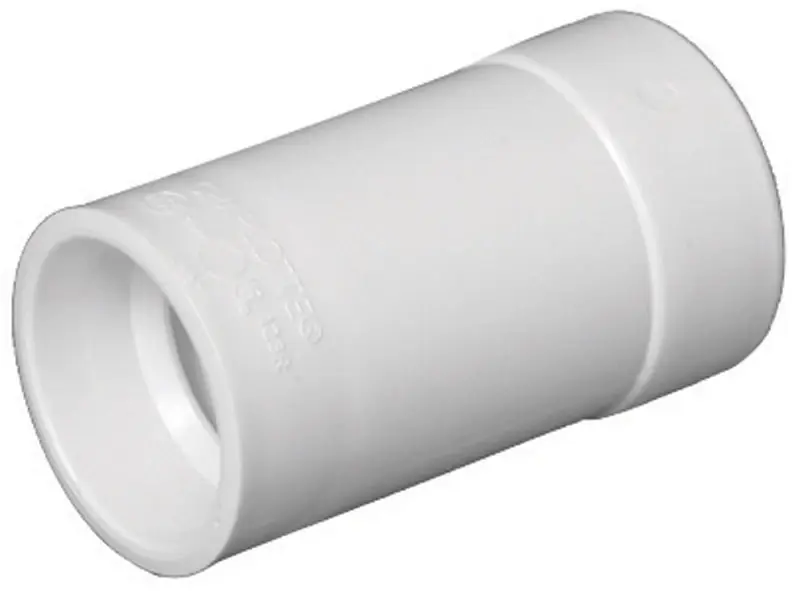 Charlotte Pipe 3 In. Hub X 4 In. D Spigot PVC Pipe Adapter 1 Pk