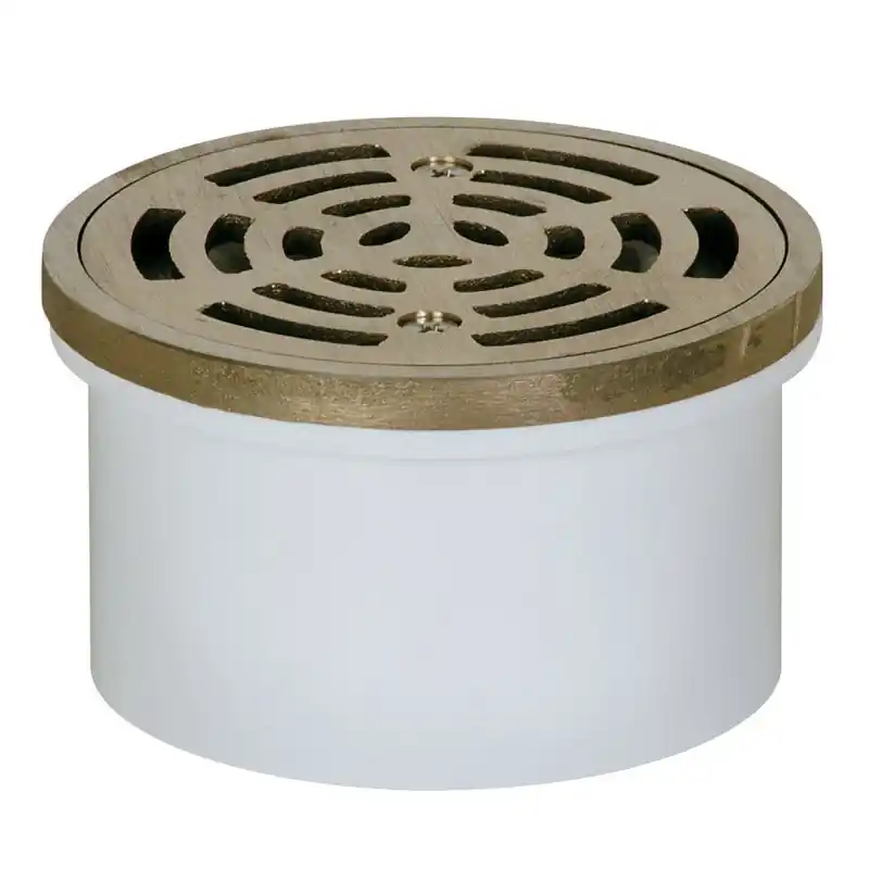3 Or 4 In. Diameter Heavy Duty Pvc General Purpose Floor Drain