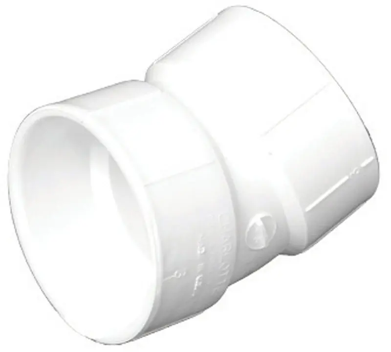 Charlotte Pipe Schedule 40 2 In. Hub X 2 In. D Hub PVC Elbow 1 Pk