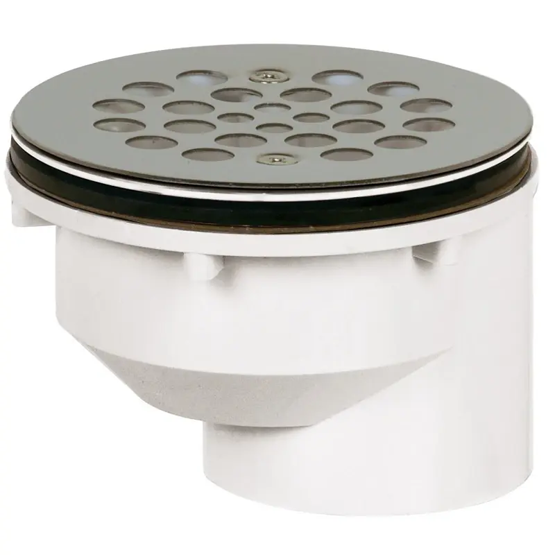 2 Inch Diameter Pvc Shower Drain With Stainless Steel Strainer