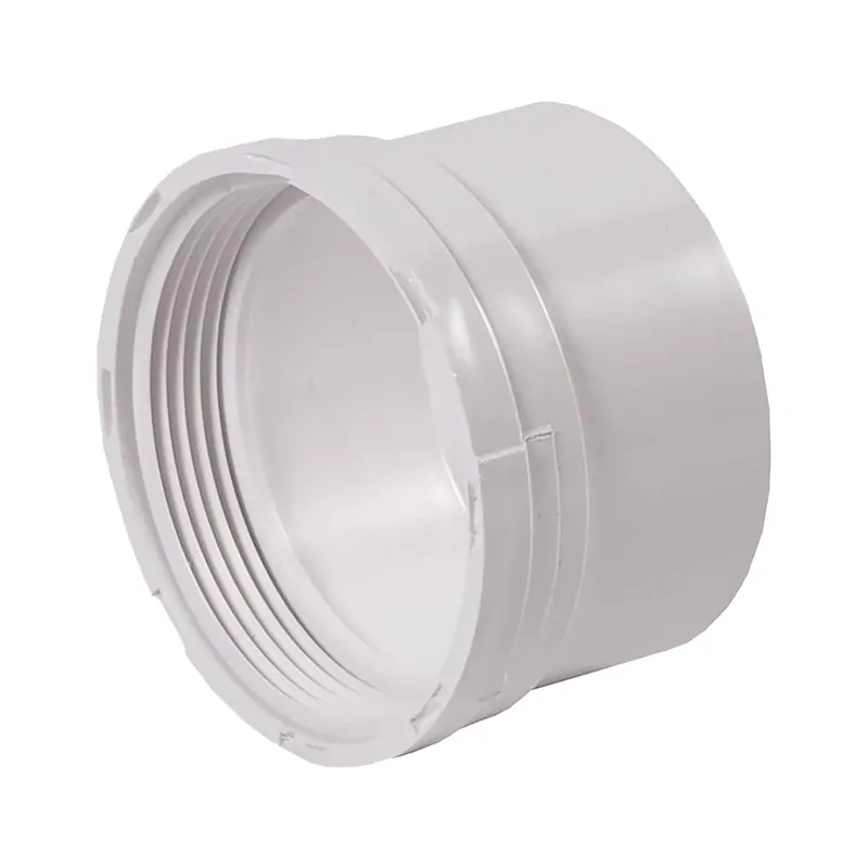 NDS Schedule 35 3 In. Hub Each X 3 In. D FPT PVC Pipe Adapter 1 Pk