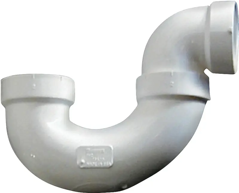 2 Inch Pvc-dwv Schedule 40 P-trap With Hub Connection