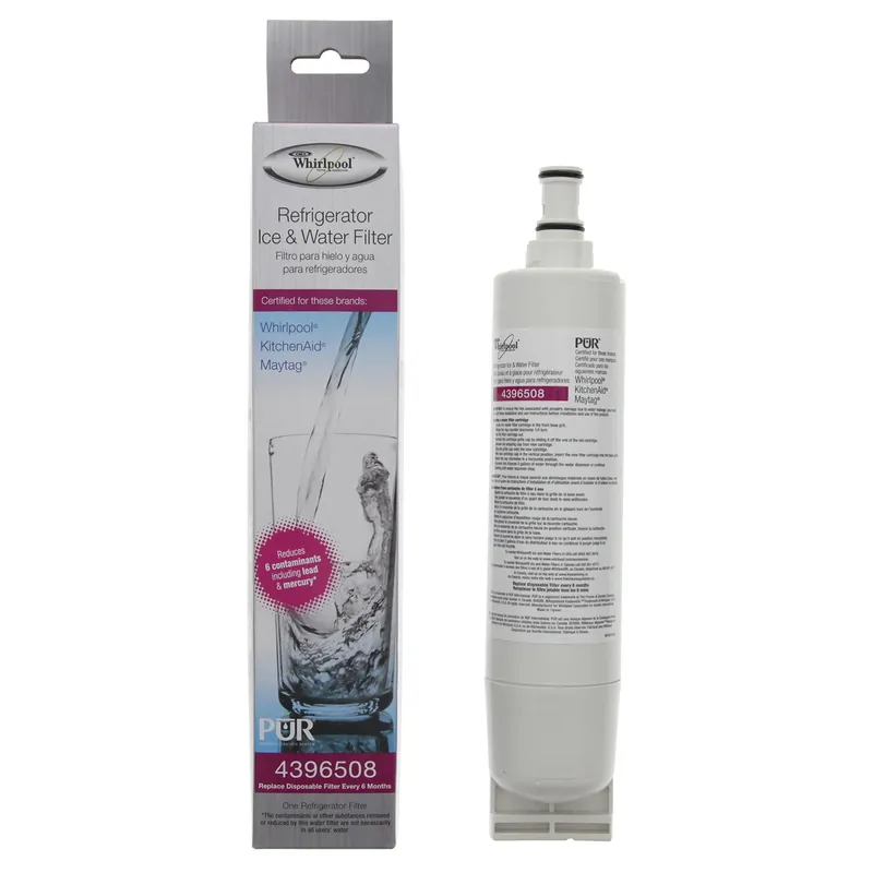 4396508 Side-by-side Refrigerator Water Filter Cartridge - Ez Change Design